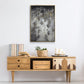 Meteor Showers - Floater Framed Canvas Print