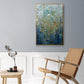 Falling Leaves - Floater Framed Canvas Print