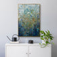 Falling Leaves - Floater Framed Canvas Print