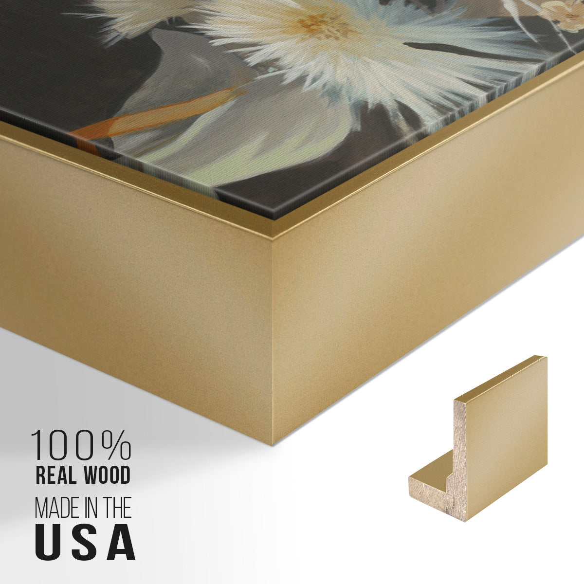 Turn a New Leaf - Floater Framed Canvas Print