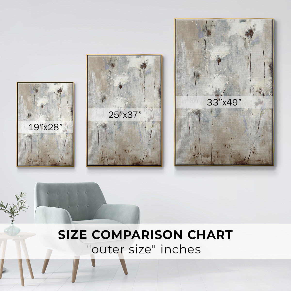 Here Today, Gone Tomorrow - Floater Framed Canvas Print