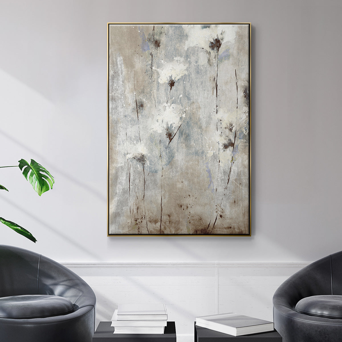 Here Today, Gone Tomorrow - Floater Framed Canvas Print