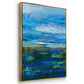 Island Groove - Floater Framed Canvas Print