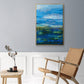 Island Groove - Floater Framed Canvas Print