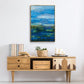 Island Groove - Floater Framed Canvas Print