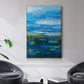 Island Groove - Floater Framed Canvas Print