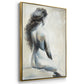 Song on the Wind - Floater Framed Canvas Print