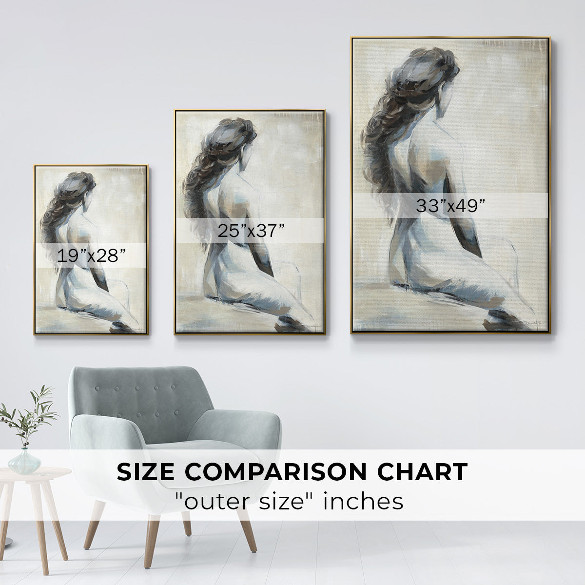 Song on the Wind - Floater Framed Canvas Print