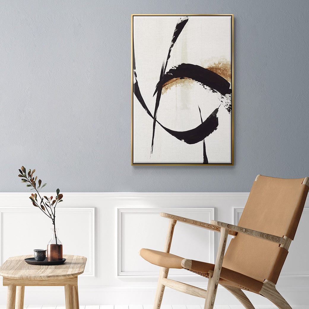 High Style I - Floater Framed Canvas Print