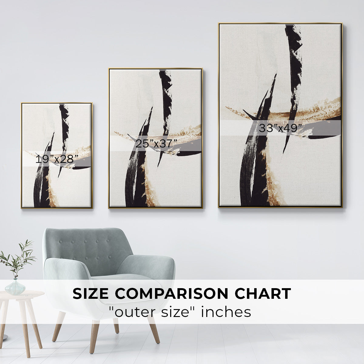 High Style II - Floater Framed Canvas Print