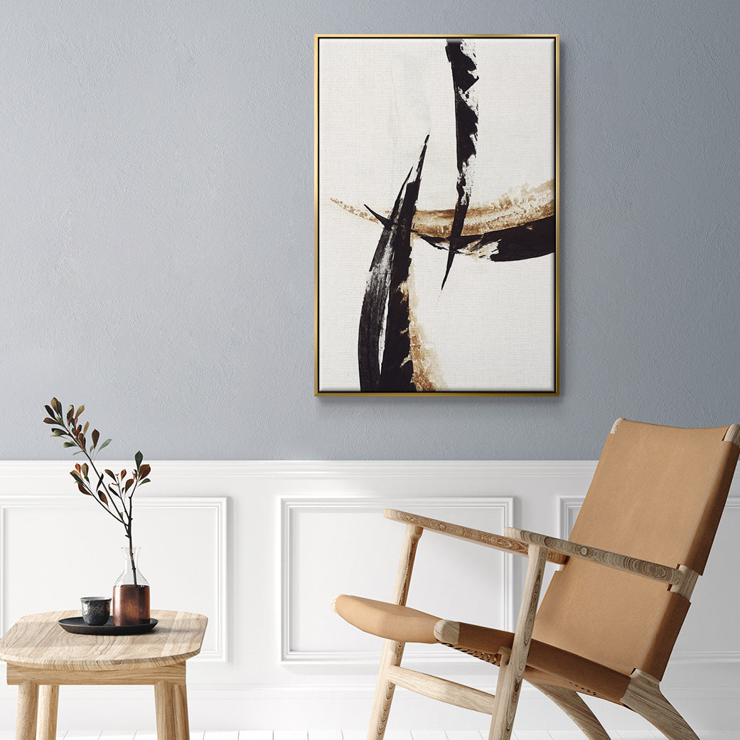 High Style II - Floater Framed Canvas Print