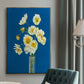 Ice Poppies - Floater Framed Canvas Print