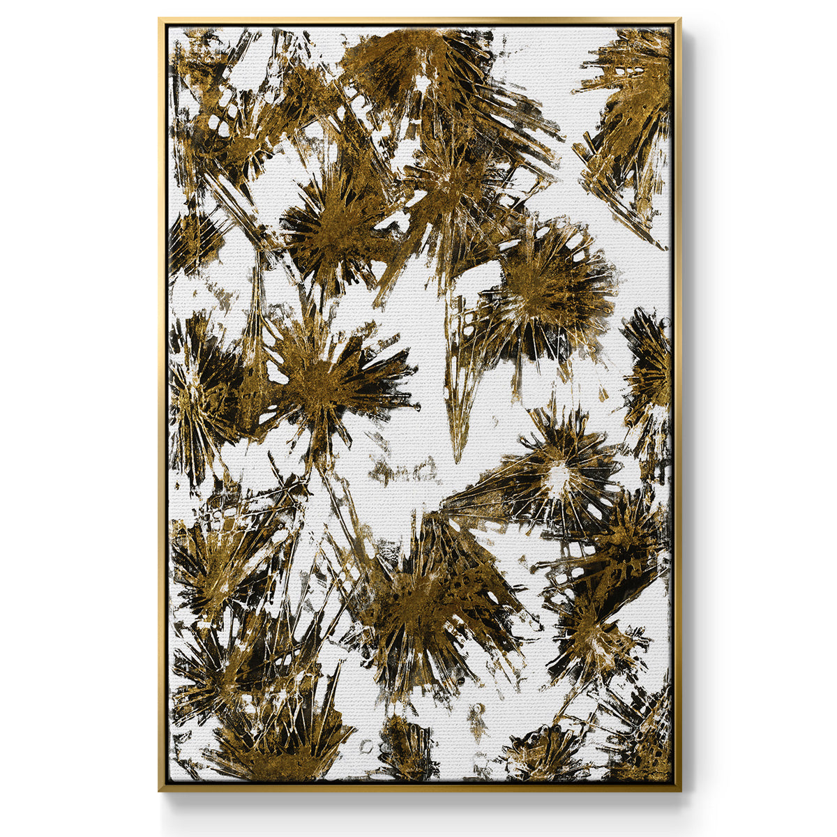 Fireworks - Floater Framed Canvas Print