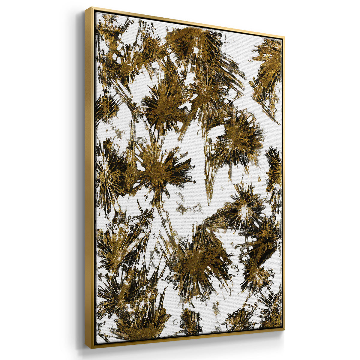 Fireworks - Floater Framed Canvas Print