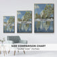 Enchanted Forest I - Floater Framed Canvas Print