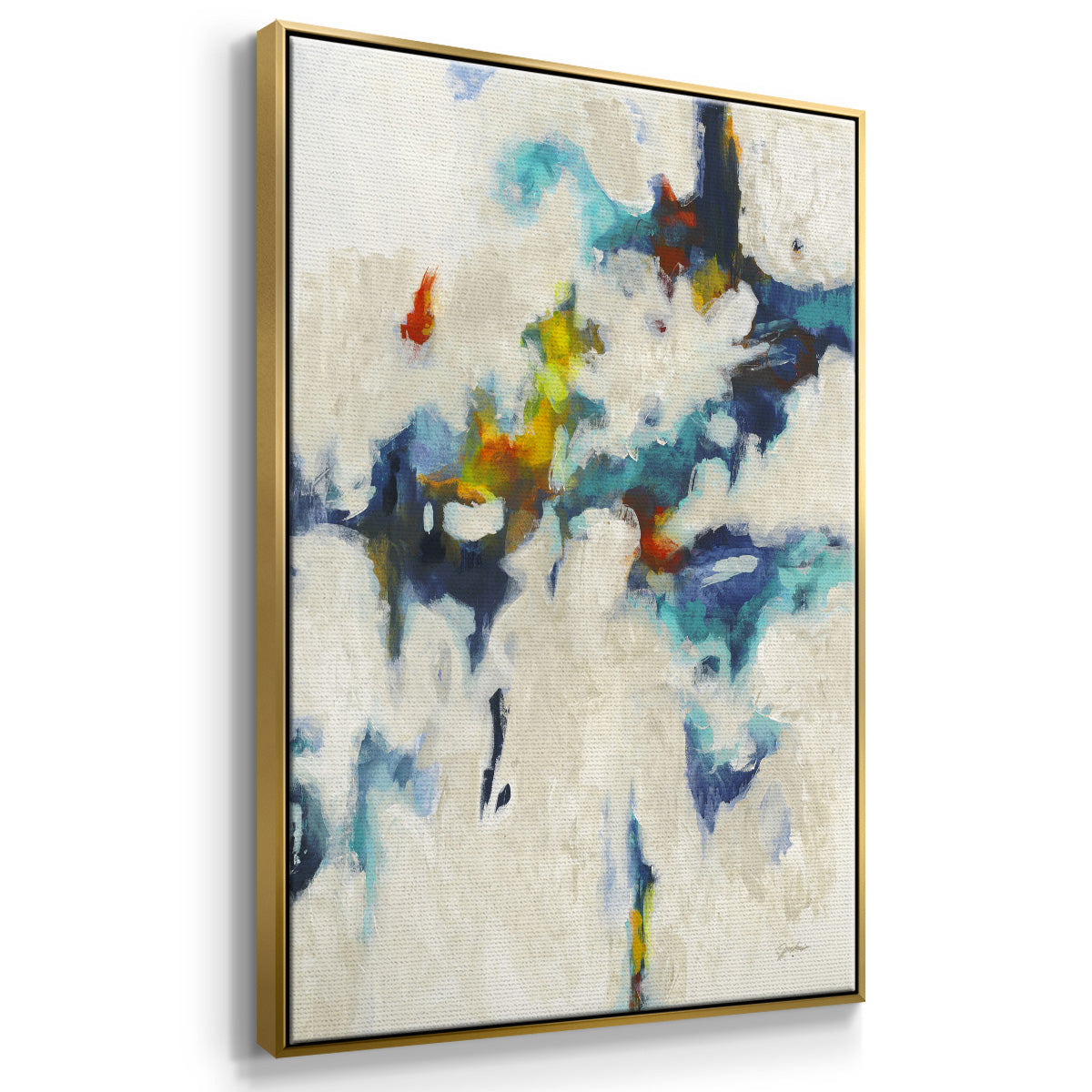 Find & Seek - Floater Framed Canvas Print