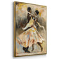 Night Out - Floater Framed Canvas Print