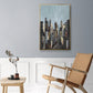 City Beat - Floater Framed Canvas Print