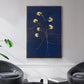 Indigo 2 - Floater Framed Canvas Print