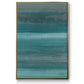 Stars & Shores I - Floater Framed Canvas Print