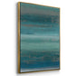 Stars & Shores II - Floater Framed Canvas Print