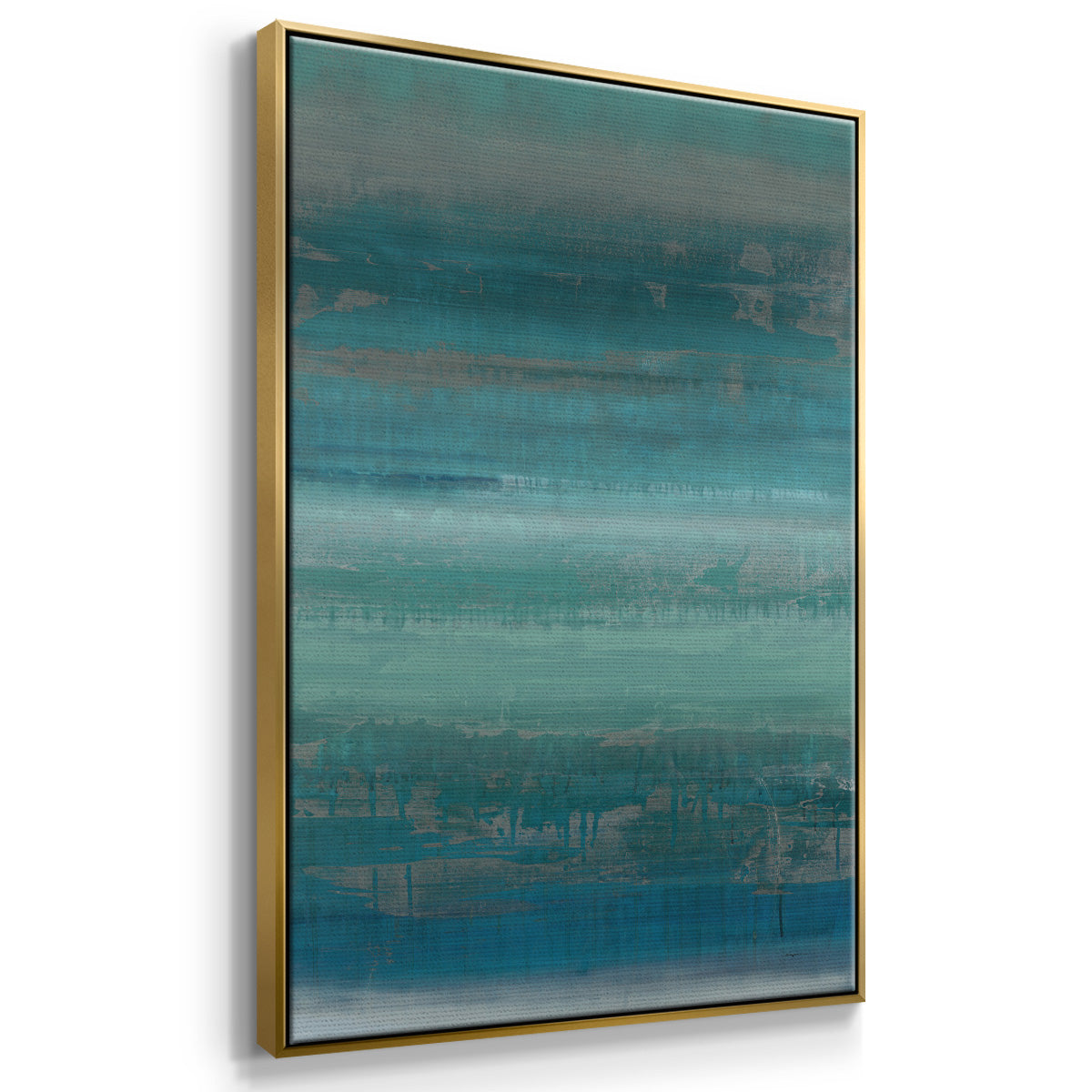 Stars & Shores II - Floater Framed Canvas Print