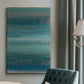 Stars & Shores II - Floater Framed Canvas Print