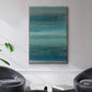 Stars & Shores II - Floater Framed Canvas Print