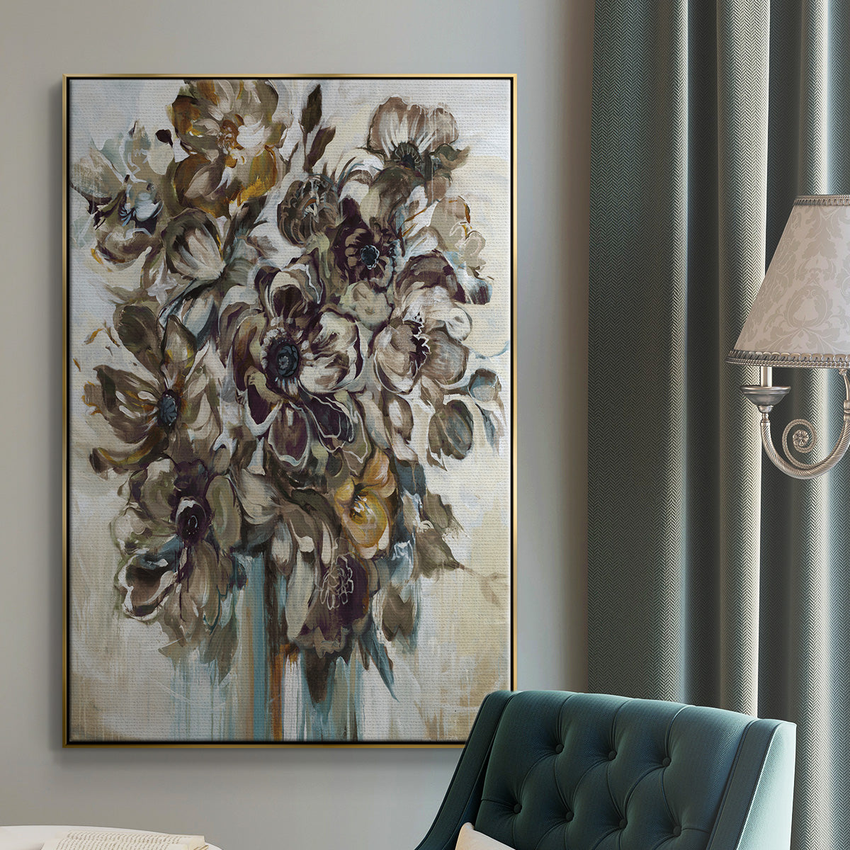 Wild At Heart VI - Floater Framed Canvas Print