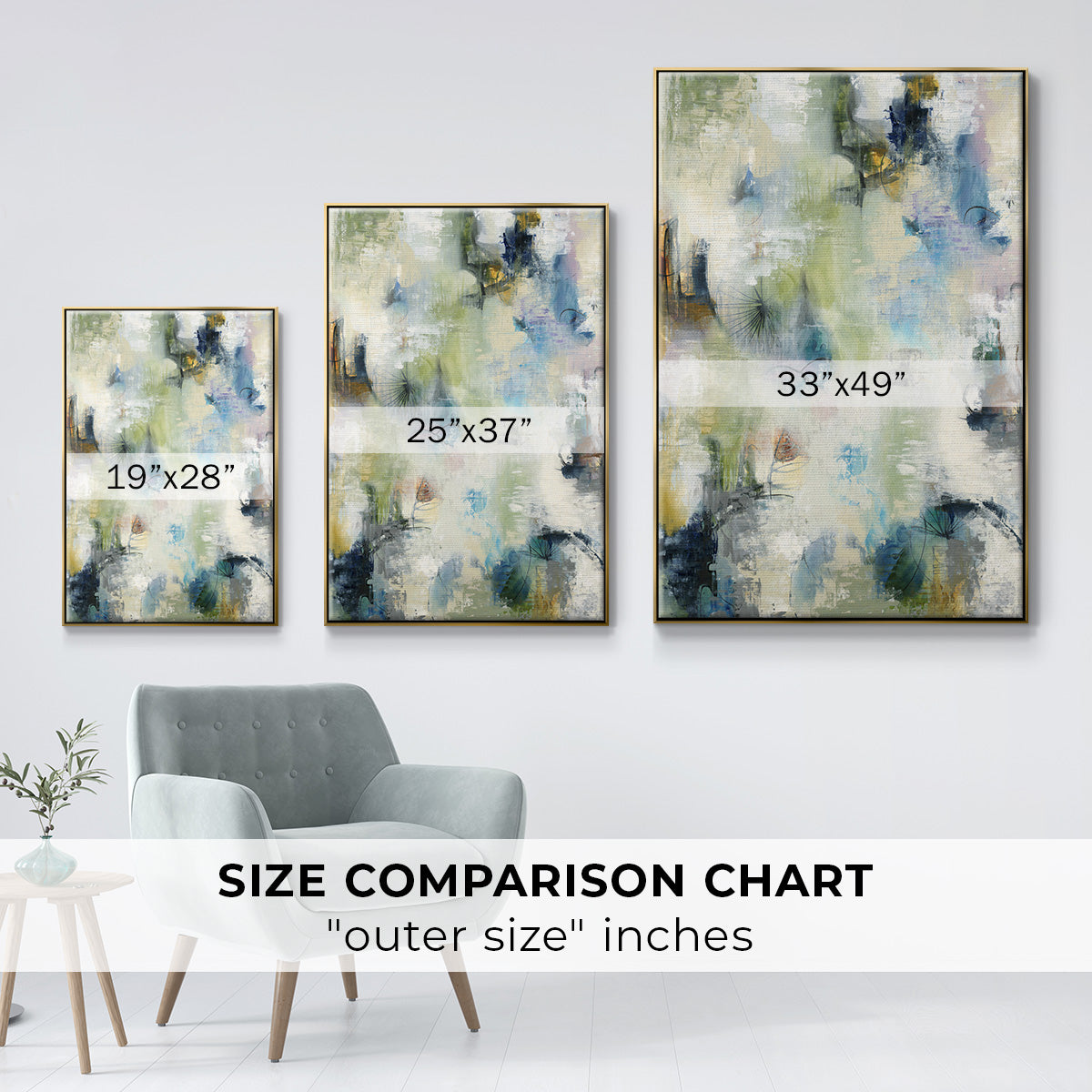 Making Magic - Floater Framed Canvas Print