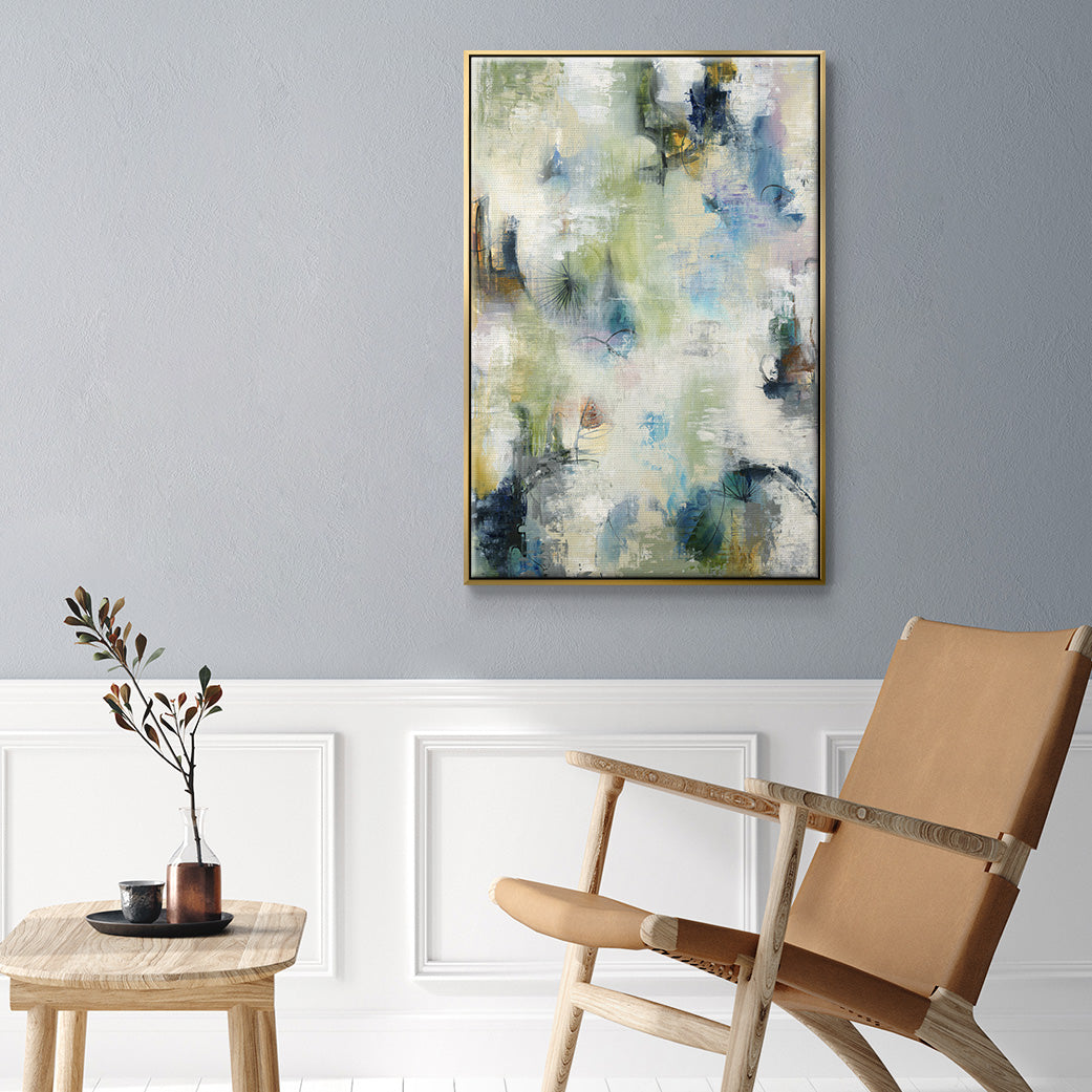Making Magic - Floater Framed Canvas Print