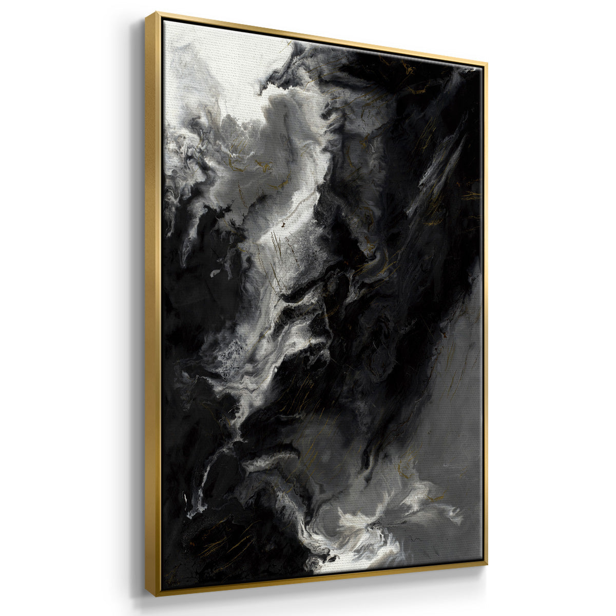 Changes - Floater Framed Canvas Print
