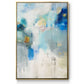 Celeste Motion I - Floater Framed Canvas Print
