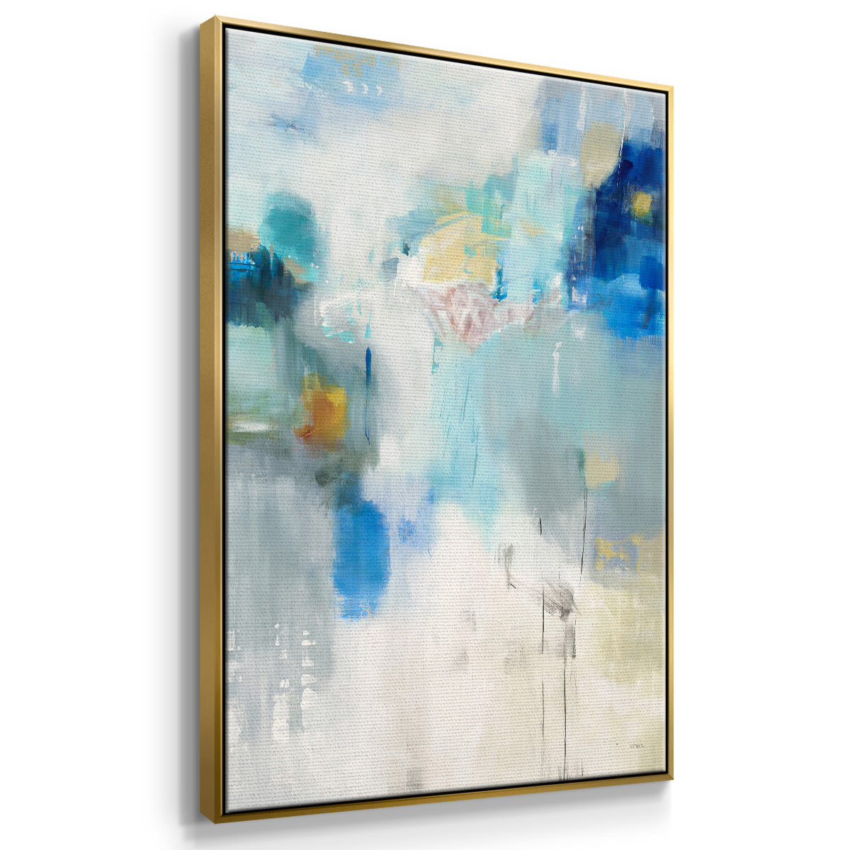 Celeste Motion I - Floater Framed Canvas Print