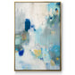 Celeste Motion II - Floater Framed Canvas Print
