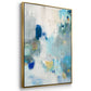Celeste Motion II - Floater Framed Canvas Print