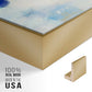 Celeste Motion II - Floater Framed Canvas Print