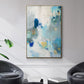 Celeste Motion II - Floater Framed Canvas Print