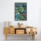 Lots of Love in the Garden - Floater Framed Canvas Print