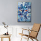Reticent III - Floater Framed Canvas Print