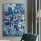 Reticent III - Floater Framed Canvas Print