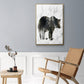 Bear Totem - Floater Framed Canvas Print