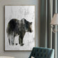 Bear Totem - Floater Framed Canvas Print
