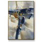 Blast - Floater Framed Canvas Print
