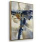 Blast - Floater Framed Canvas Print