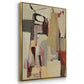 Peaches - Floater Framed Canvas Print