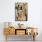Peaches - Floater Framed Canvas Print
