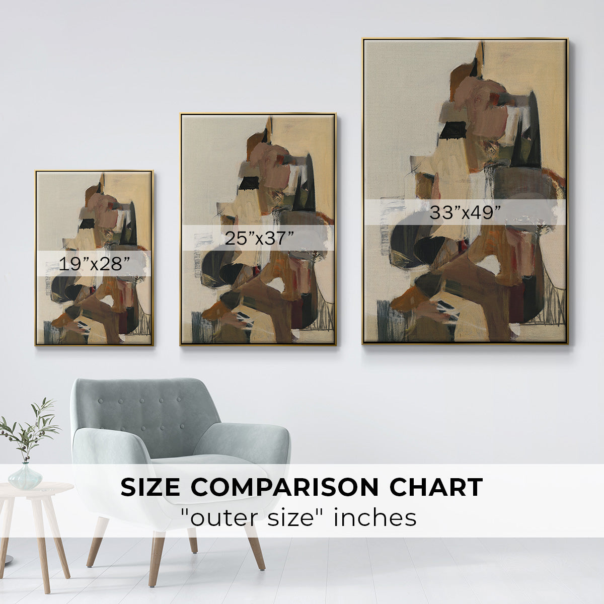 Mesa Grande - Floater Framed Canvas Print