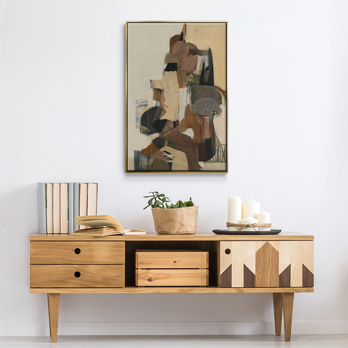 Mesa Grande - Floater Framed Canvas Print