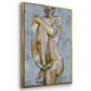 Grey Maiden I - Floater Framed Canvas Print